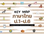 [E-Book] KEY MAP ภาษาไทย ป.1-ป.6 แผนที่ความคิด พิชิตข้อสอบมั่นใจ 100%