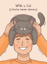 สมุดโน้ต แมวน้อยไม่เดียวดาย					