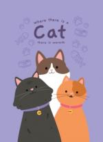 สมุดโน้ต แมวน้อยและผองเพื่อน